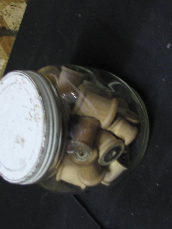 Wood Thread Spools