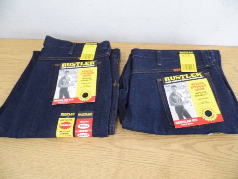 2 Pair Rustler Jeans