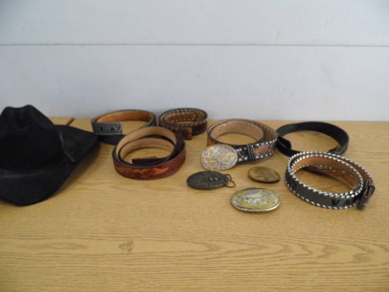 Western Belts Buckles - Hat