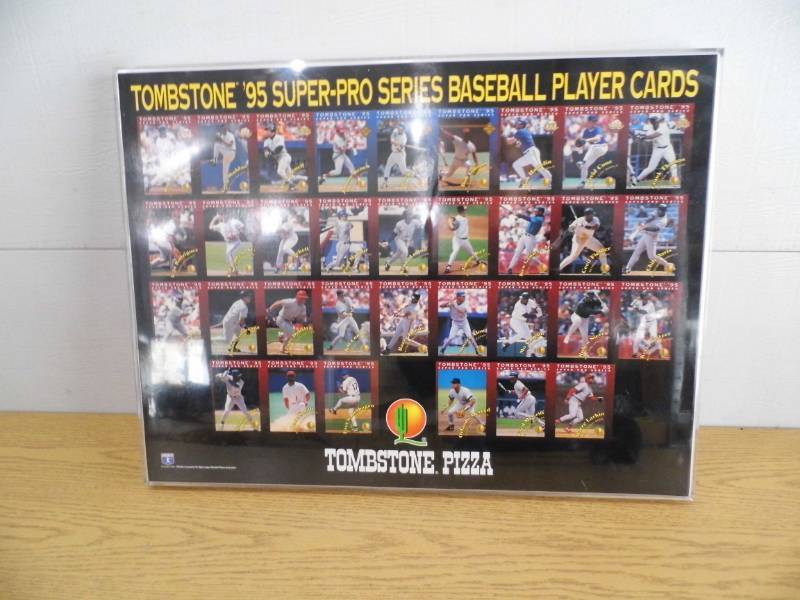Tombstone 1995 Pro Baseball Card Display