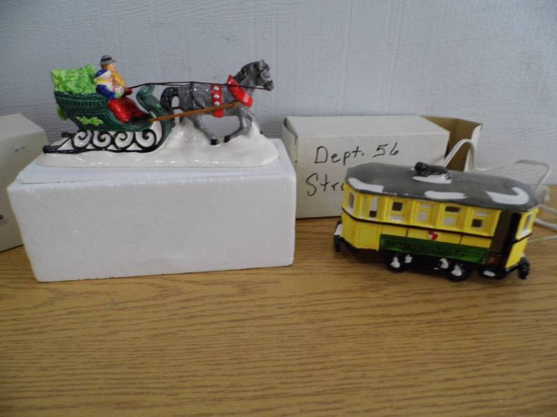 Department 56 Sleighride - StreetCar