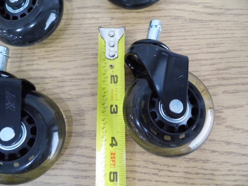 4 New AXZ Casters