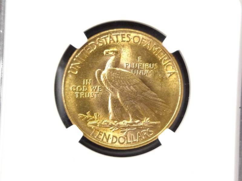 1911 NGC MS62 Ten Dollars Indian He...