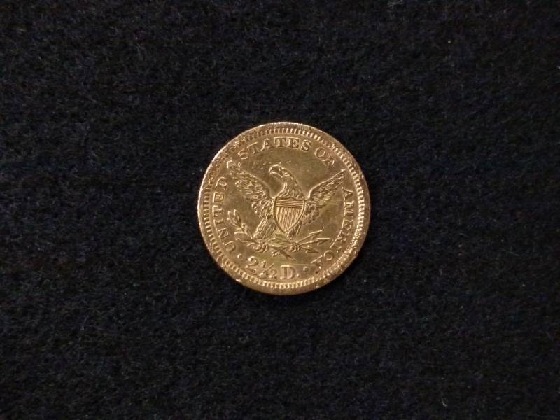 1873 Two and One Half Dollars Liber...