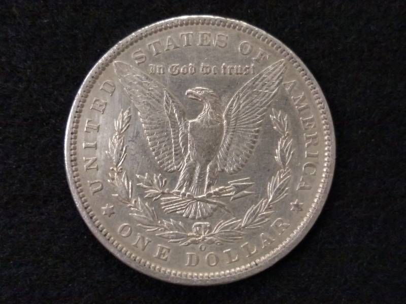 1896 O Morgan Silver Dollar...