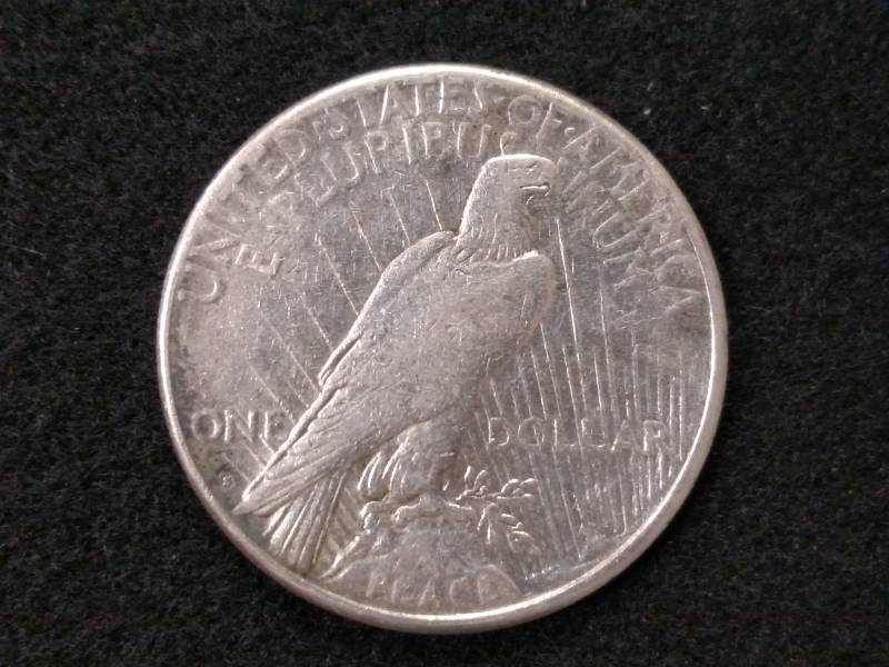 1922 S Peace Silver Dollar...