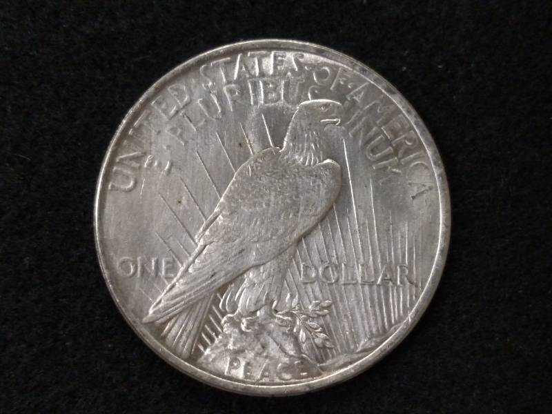 1923 D Peace Silver Dollar...