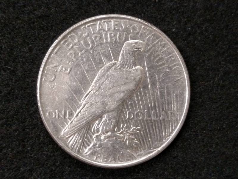 1924 Peace Silver Dollar...