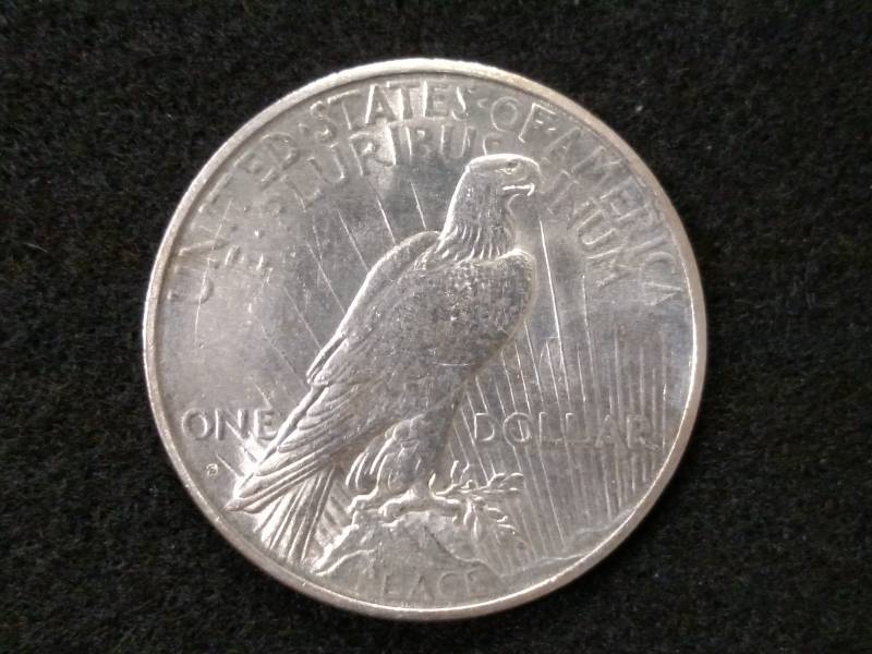 1925 S Peace Silver Dollar...