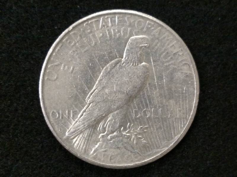 1925 S Peace Silver Dollar...
