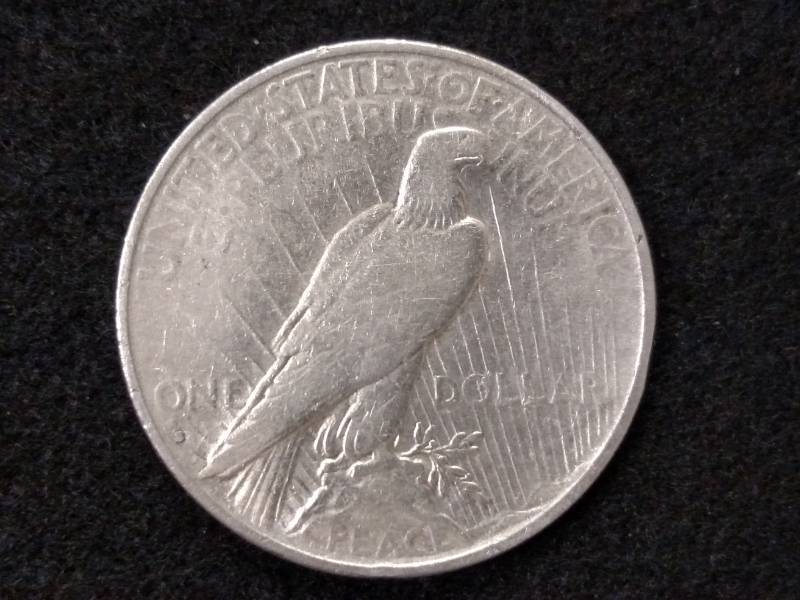 1935 S Peace Silver Dollar...