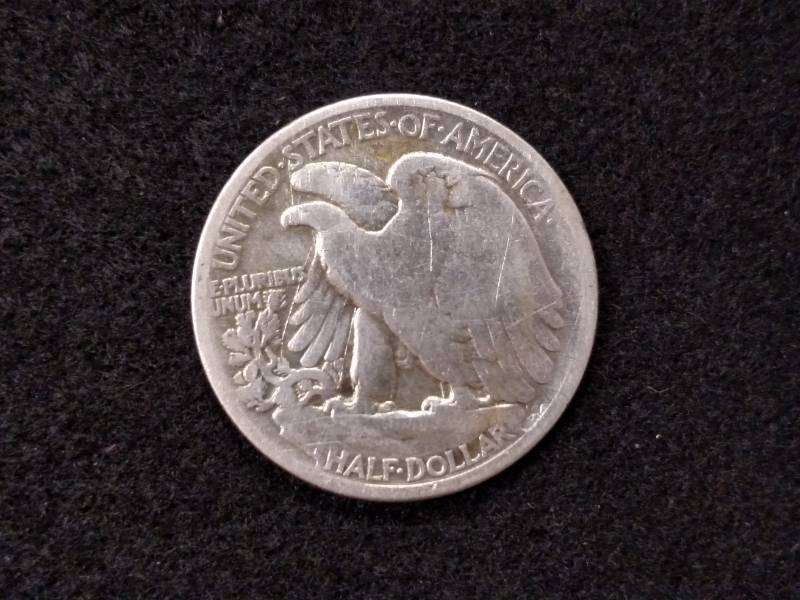 1917 Walking Liberty Silver Half Do...