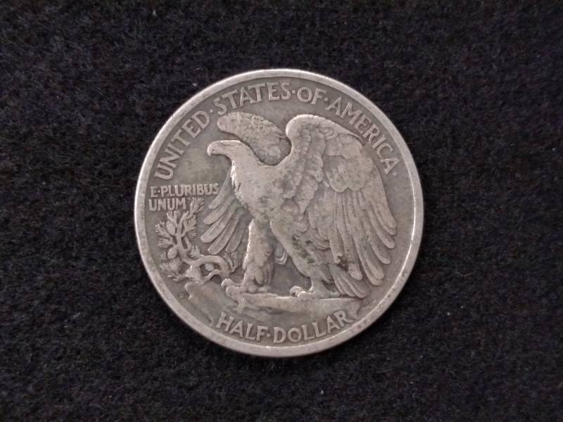 1918 D Walking Liberty Silver Half ...