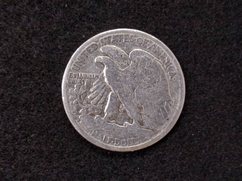1918 S Walking Liberty Silver Half ...