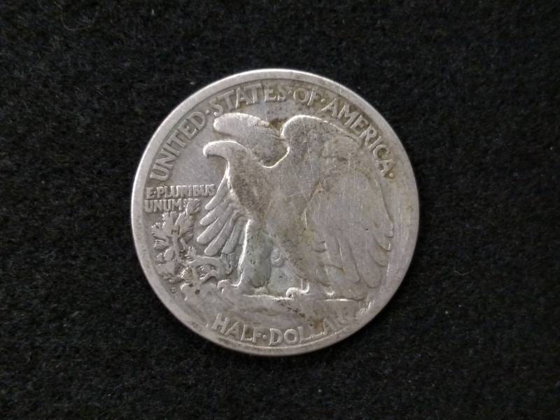 1919 D Walking Liberty Silver Half ...