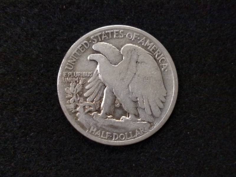 1923 S Walking Liberty Silver Half ...