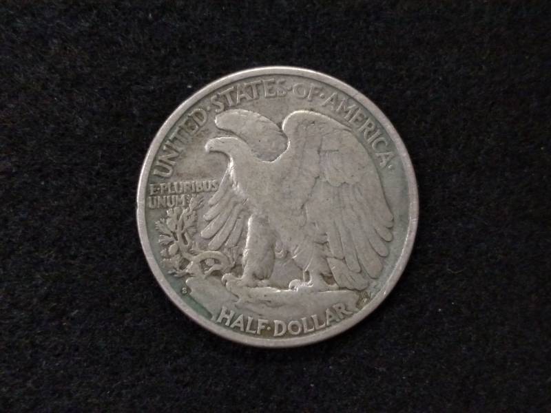 1928 S Walking Liberty Silver Half ...