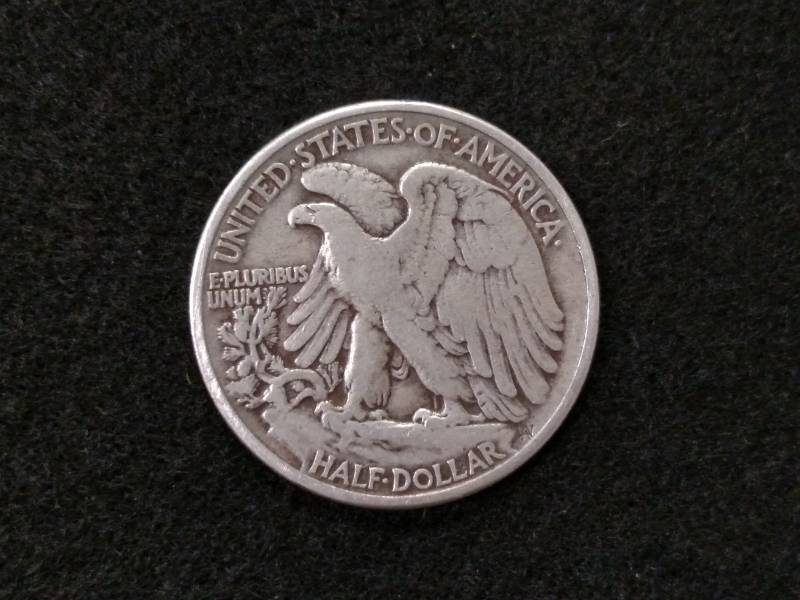 1941 Walking Liberty Silver Half Do...