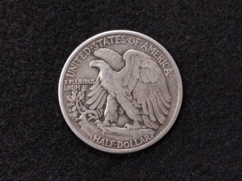 1942 Walking Liberty Silver Half Do...