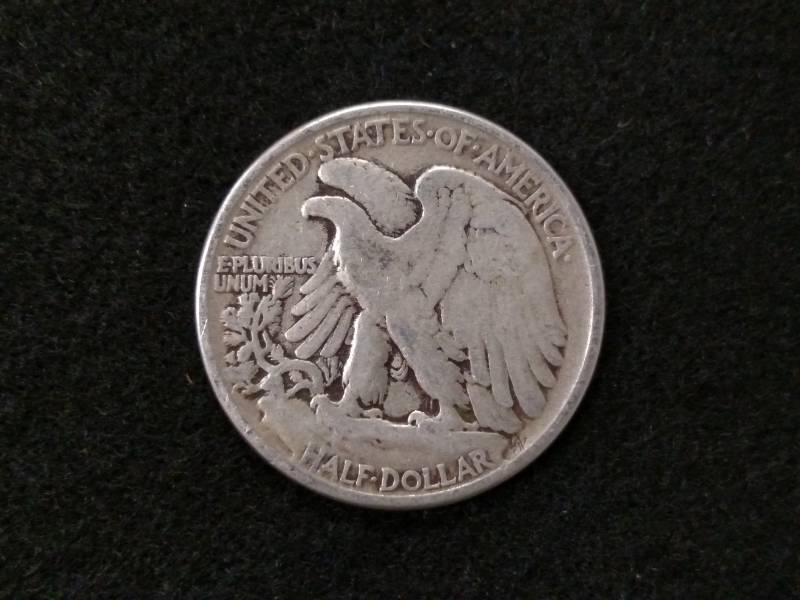 1942 Walking Liberty Silver Half Do...