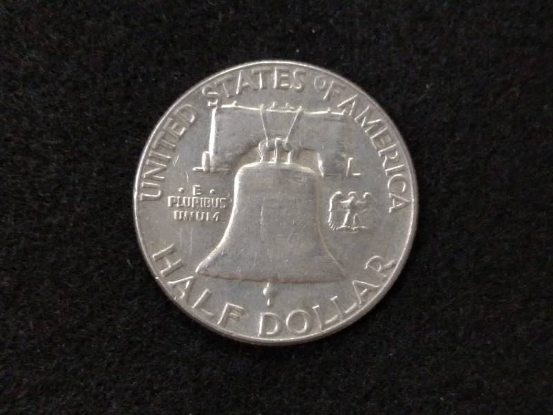 1951 Franklin Silver Half Dollar...