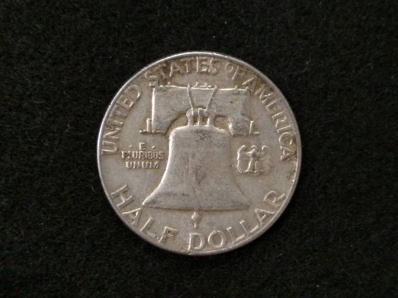 1952 Franklin Silver Half Dollar...