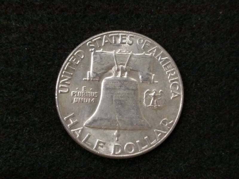 1963 Franklin Silver Half Dollar...