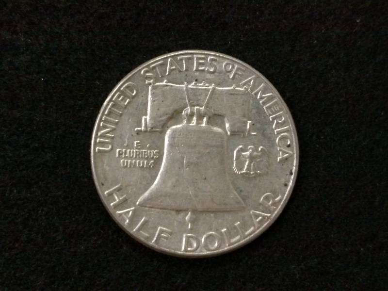 1963 Franklin Silver Half Dollar...