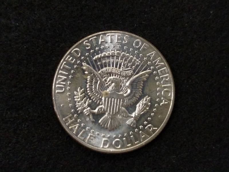 1964 D BU Kennedy Silver Half Dolla...