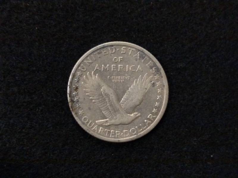 1917 S High Grade Standing Liberty ...