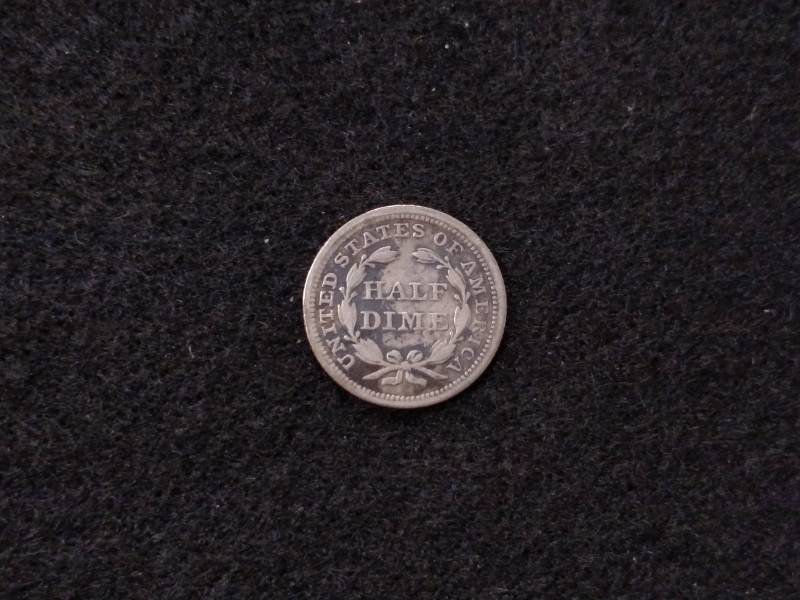 1853 Arrows Seated Liberty Silver H...
