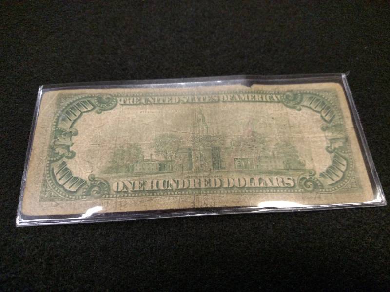 1929 One Hundred Dollars National C...