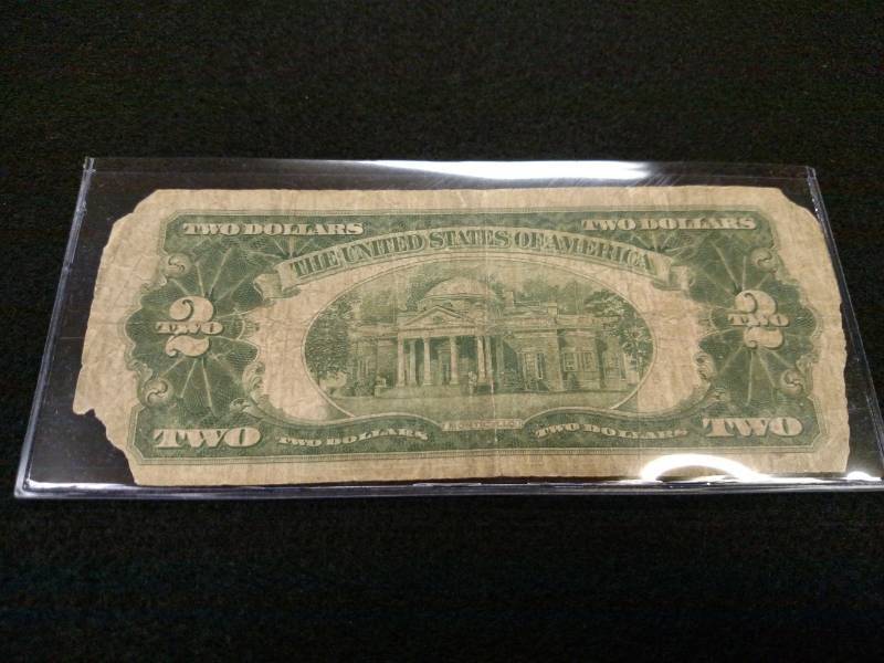 1928 C Two Dollars Red Seal United ...