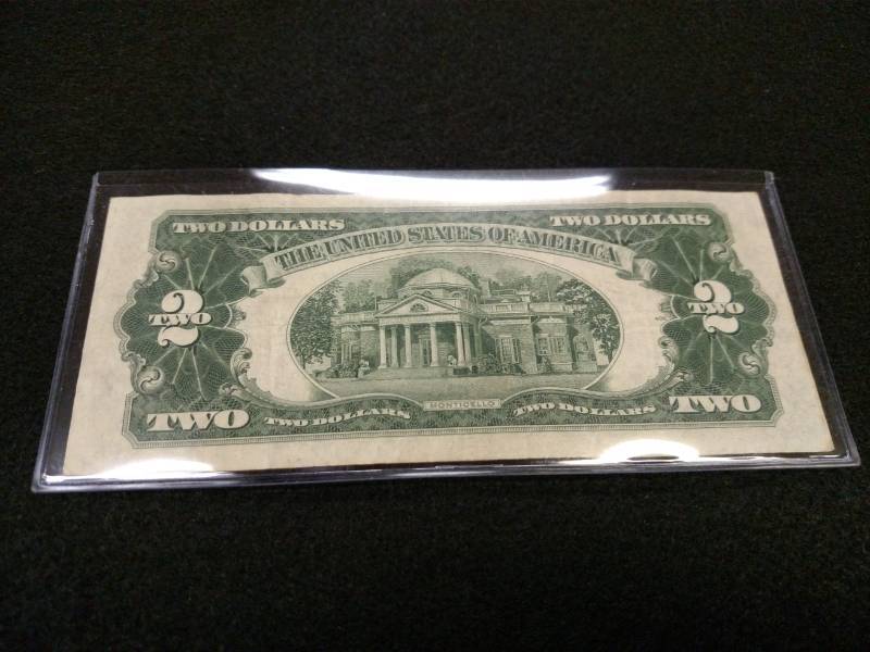 1953 B Two Dollars Red Seal United ...
