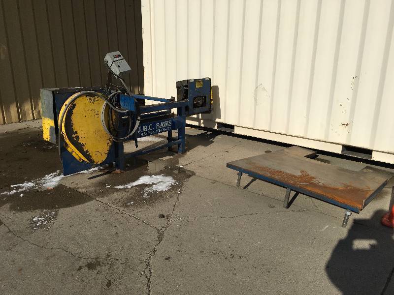 lot 157 image: J.B.C Saws Pallet Disassembler Model 1048