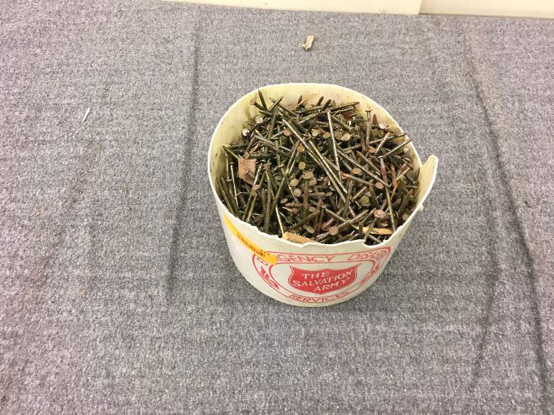 lot 177 image: Bucket of Nails
