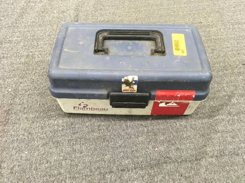 lot 198 image: Flambeau Fishing Tackle Box