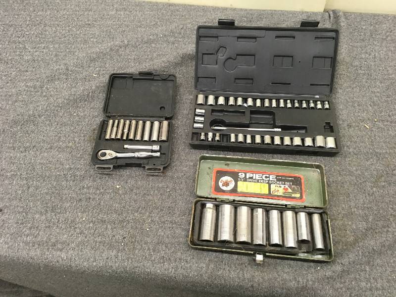 lot 236 image: Socket Wrench Sets