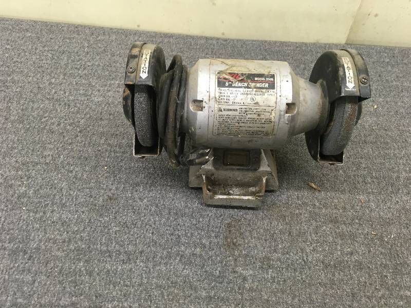 lot 249 image: Skil 5 Bench Grinder Model 3395