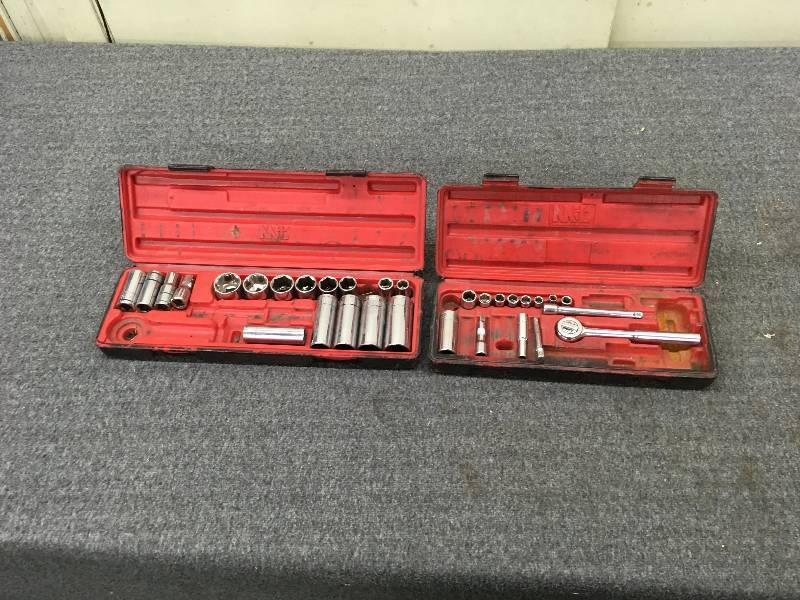 lot 251 image: Two Socket Wrench Sets