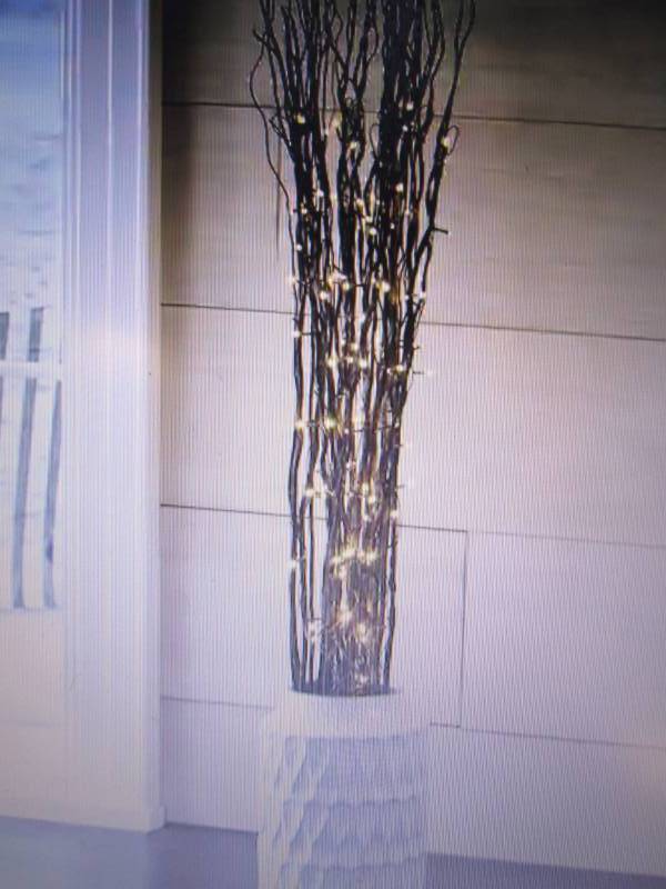 lot 69 image: LED Lit Branches open box, tested R...