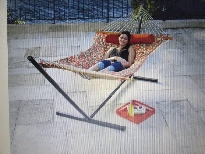 lot 87 image: Hammock Stand only ...