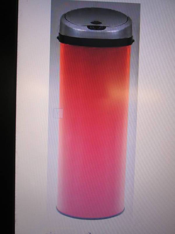 lot 90 image: Automatic-Opening Trash Bin open bo...
