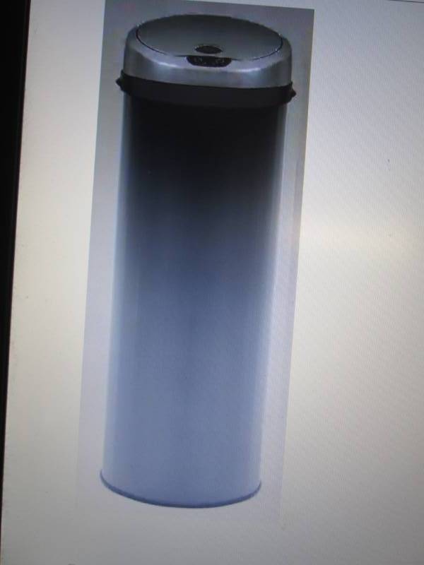 lot 91 image: Automatic-Opening Trash Bin open bo...