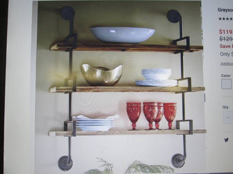 lot 97 image: Grayson Wall Shelf open box Retail ...