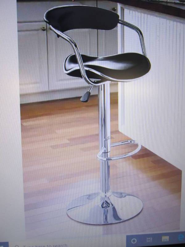 lot 104 image: Arm Style Stool open box Retail $99...