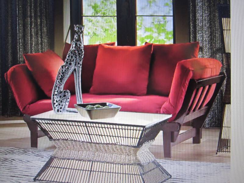 lot 118 image: Lounger Sofa Bed open box Retail $3...