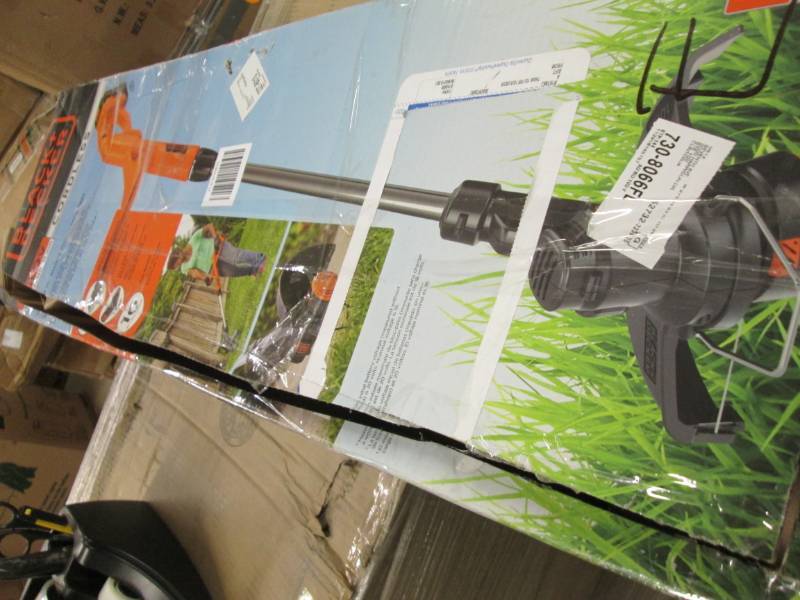 lot 122 image: 20-Volt String Trimmer by BlackDec...