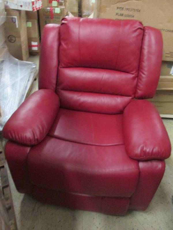 lot 133 image: Overstuffed Recliner open box Retai...