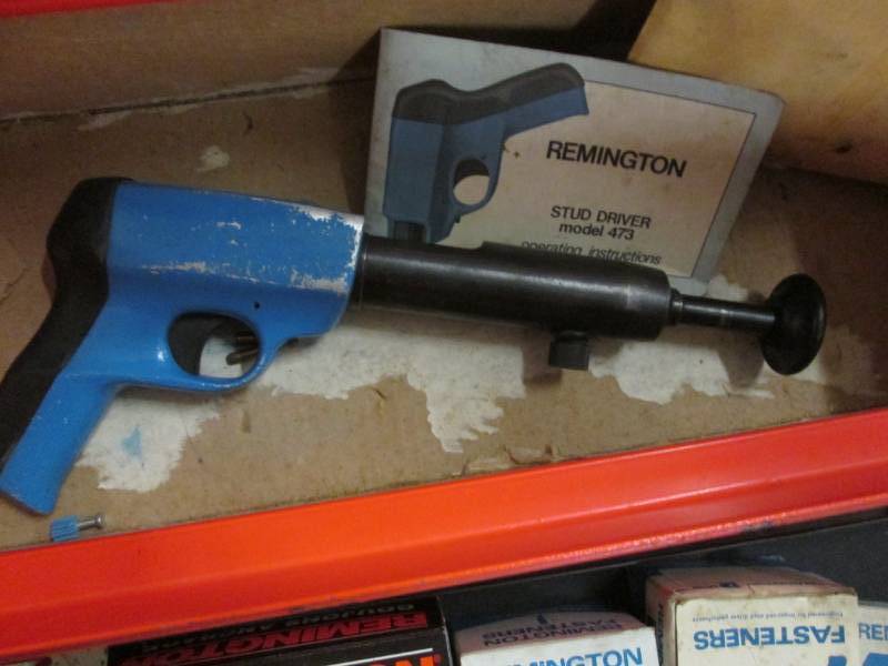 lot 159 image: Remington Powder Actuated Tool in M...